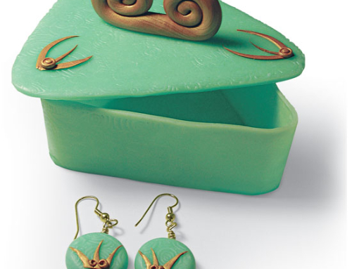 Jade Box & Earrings